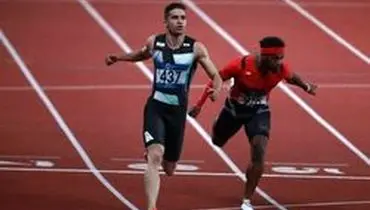 سریع‌ترین مرد ایران بدون مدال ماند