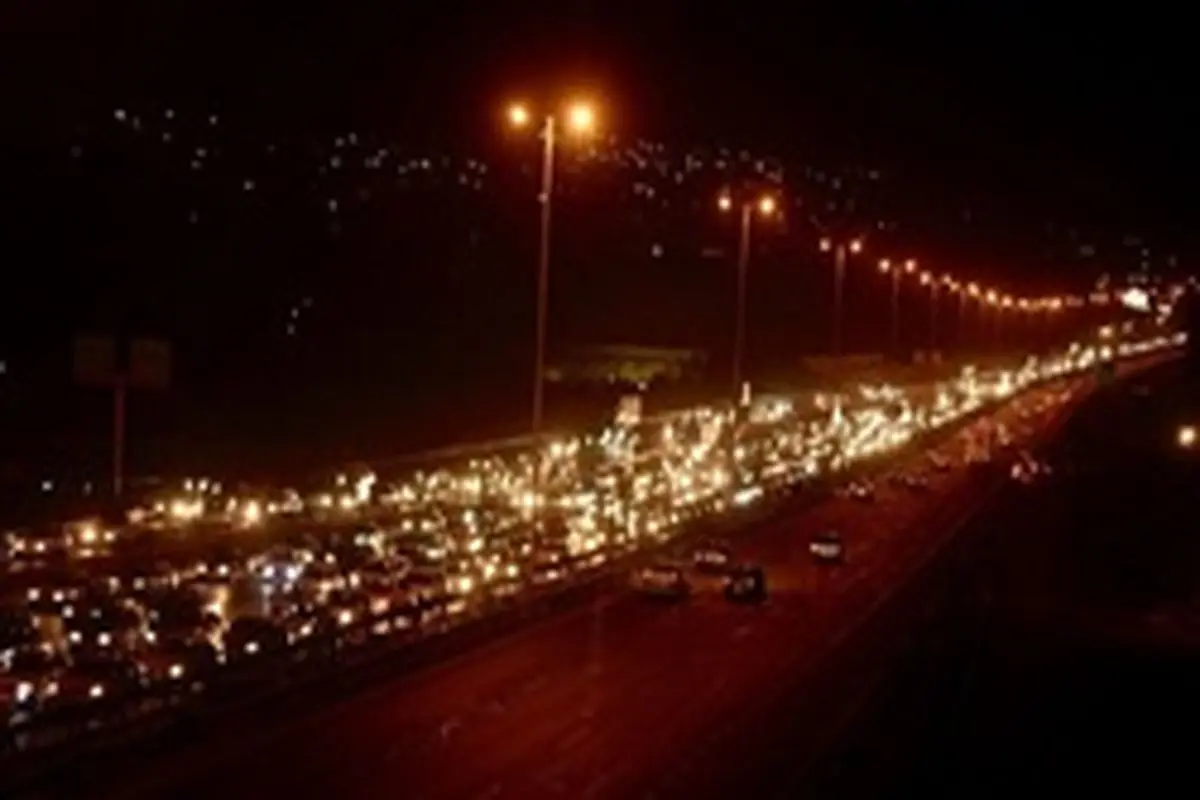ترافیک سنگین در جاده‌های استان البرز