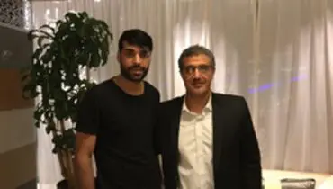 مهاجم الغرافه در اردوی پرسپولیس حاضر شد