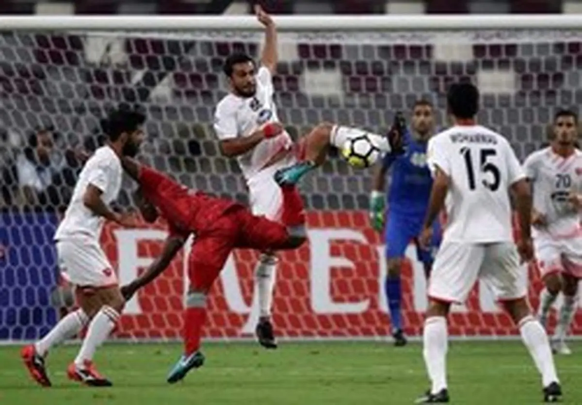 هافبک پرسپولیس از بازی برگشت مقابل الدحیل محروم شد