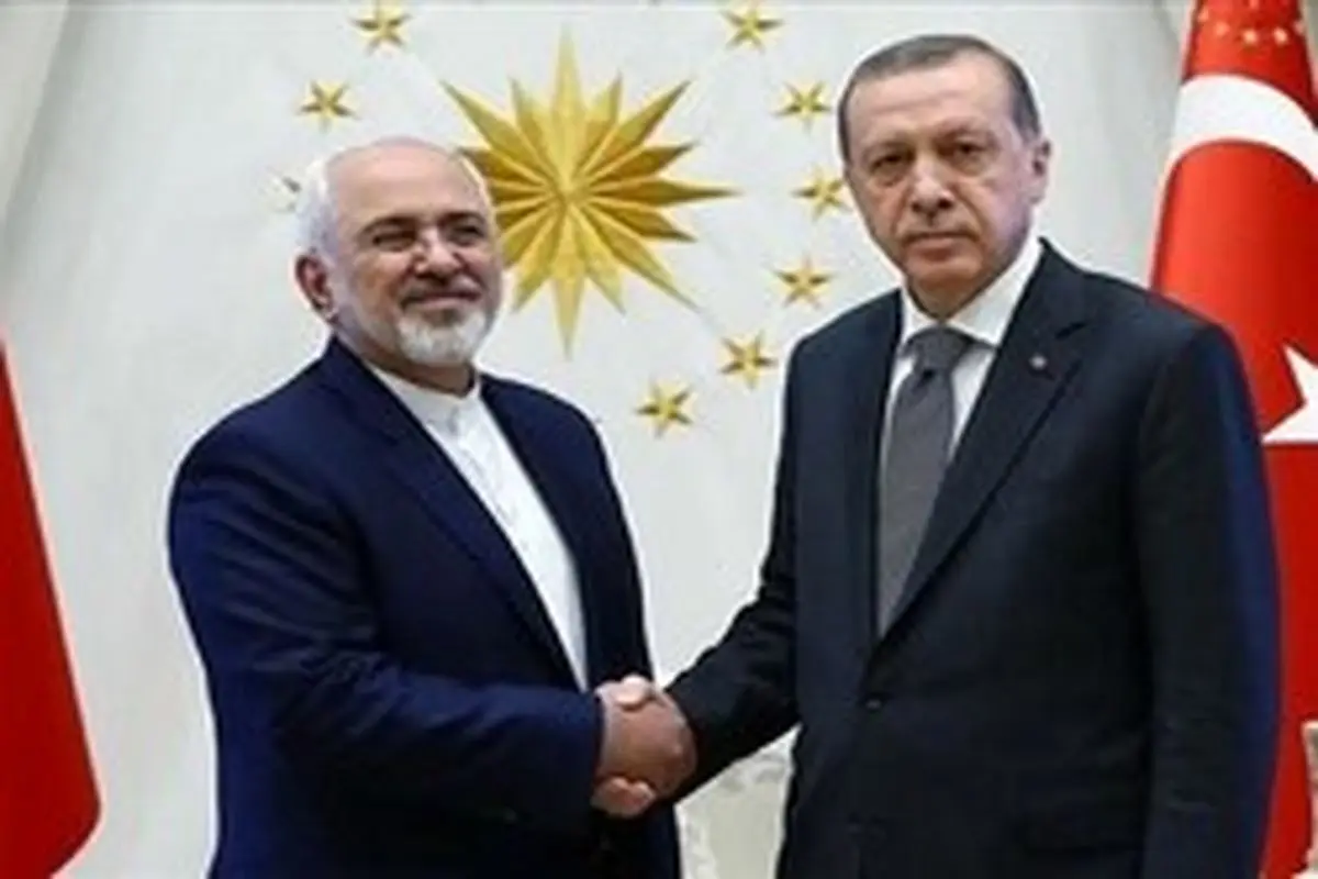 ظریف و اردوغان بایکدیگر دیدار کردند