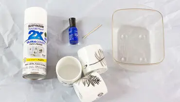 روش ساخت گلدان ابر و بادی