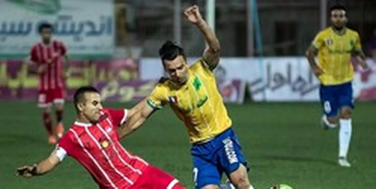 تساوی بدون گل سپیدرود مقابل نفت آبادان