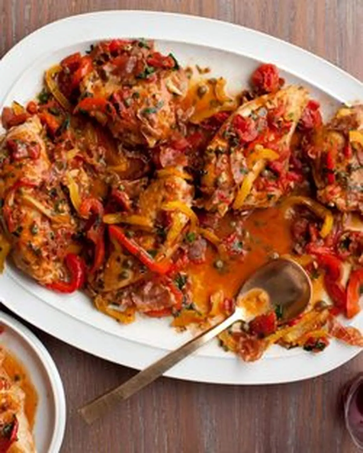 طرز تهیه مرغ به سبک رومی