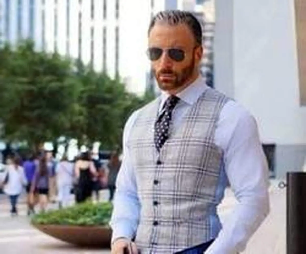 مدل جلیقه‌های مجلسی مردانه با ست کراوات