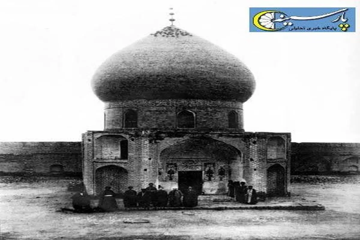 عکس: قبر مطهر امام حسین(ع)/ 1810 میلادی