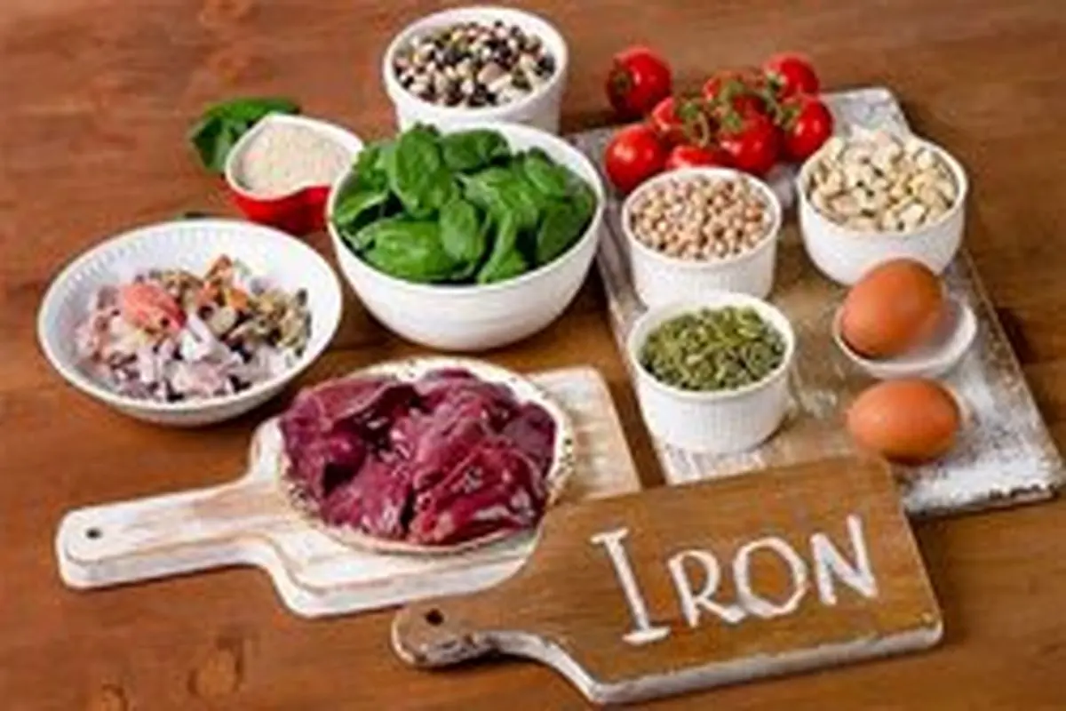 ۱۳ نوع غذا‌ی مختلف که آهن زیادی دارند