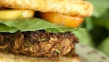 طرز تهیه همبرگرلوبیا قرمز مخصوص گیاه خواران