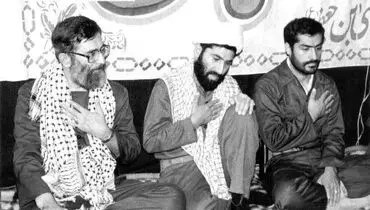 عزاداری رهبر انقلاب سی سال قبل