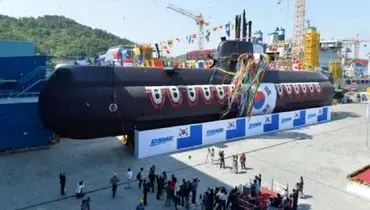 به‌خدمت‌گیری اولین زیردریایی موشکی در کره جنوبی