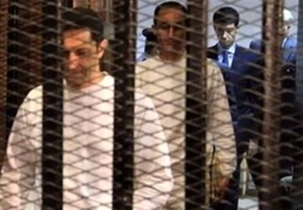 حکم بازداشت پسران حسنی مبارک صادر شد