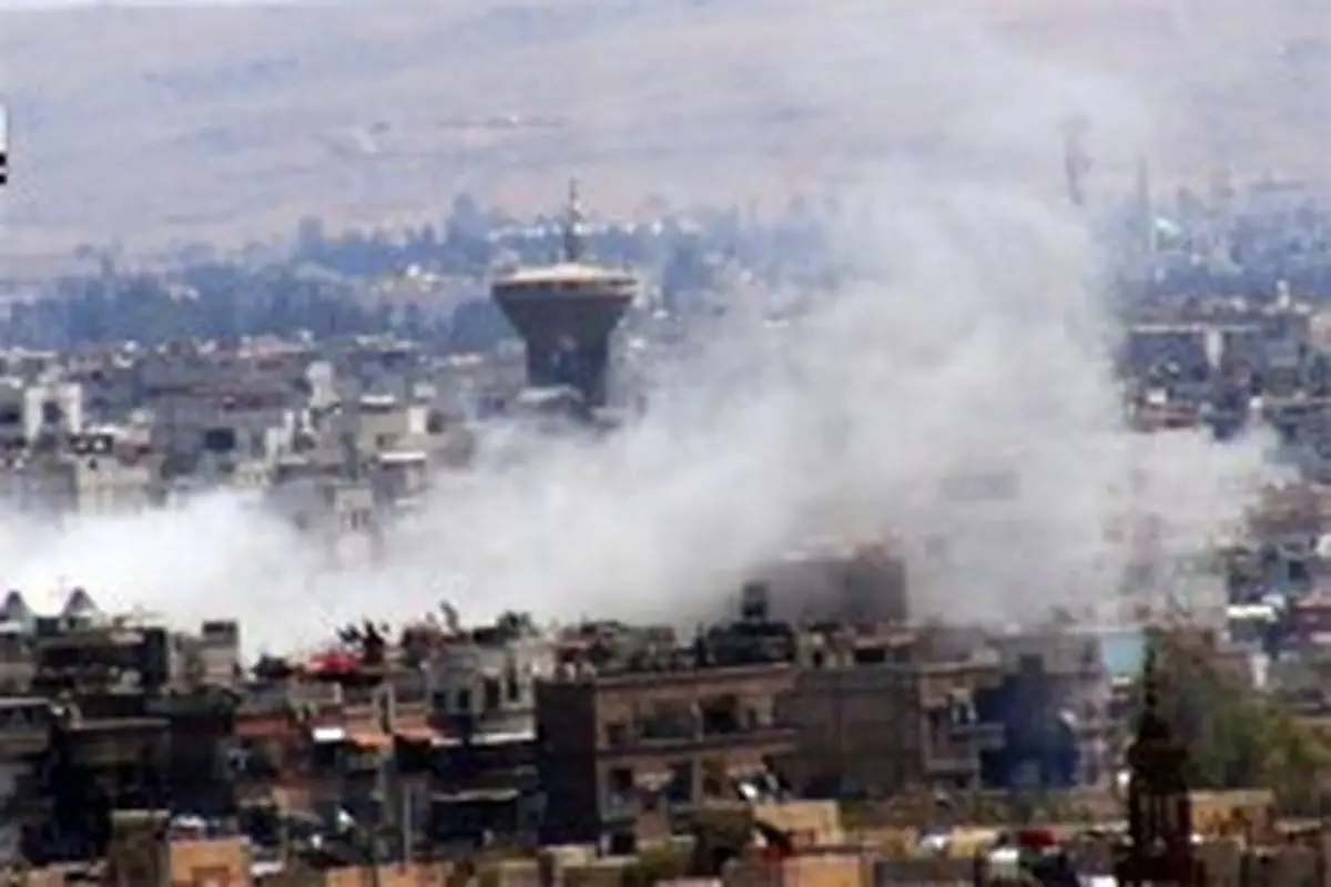 حمله موشکی به فرودگاه دمشق سوریه