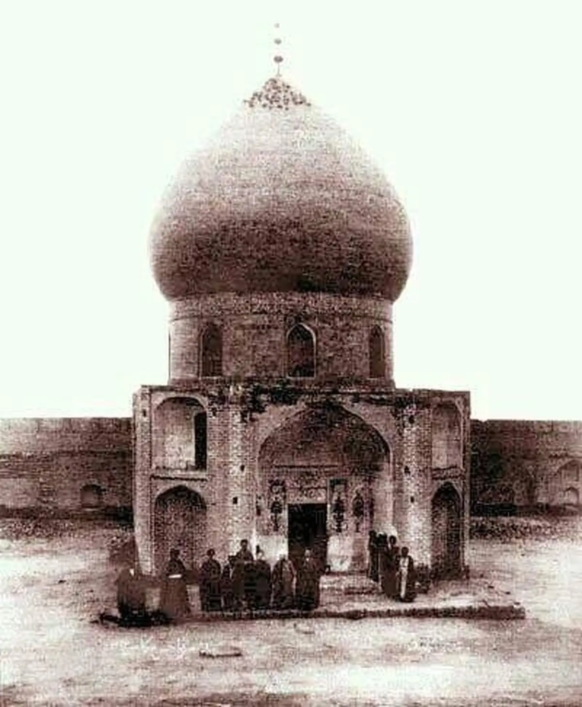قدیمی‌ترین عکس از حرم امام حسین (ع)