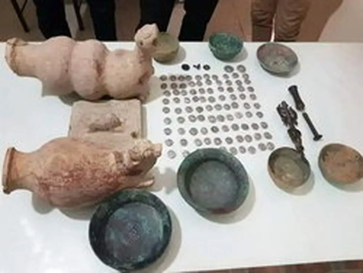 مجسمه گیلگمش در کرمانشاه کشف شد