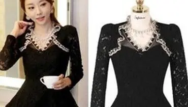 مدل‌های شیک بلوز مشکی برای ایام محرم