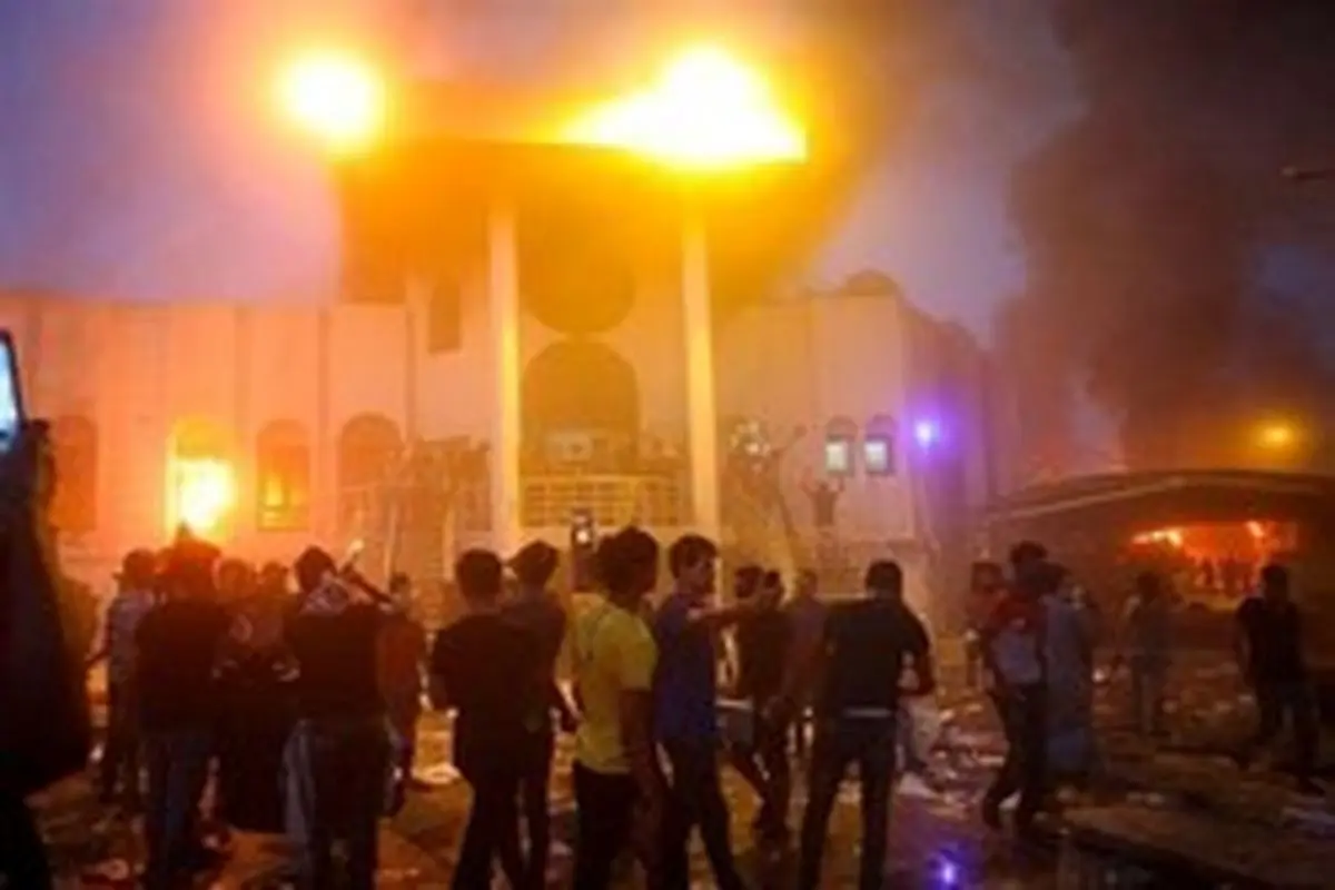 ارتباط «فرقه انحرافی یمانی» عراق با آتش‌ زدن کنسولگری ایران