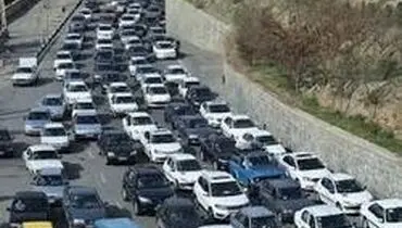 جاده کرج- چالوس یک طرفه شد
