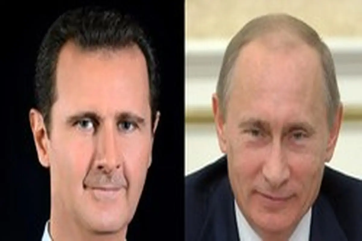 تماس تلفنی پوتین و بشار اسد