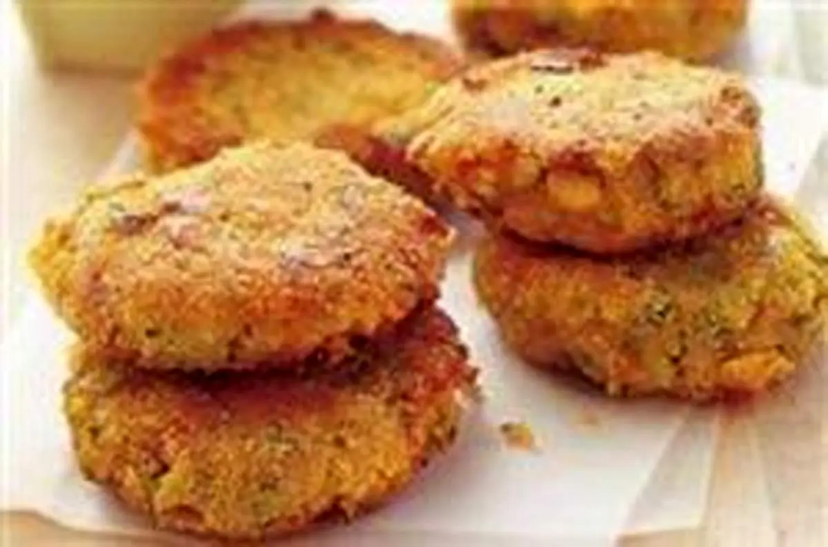 برگر سیب زمینی و عدس؛ غذای 25 دقیقهای