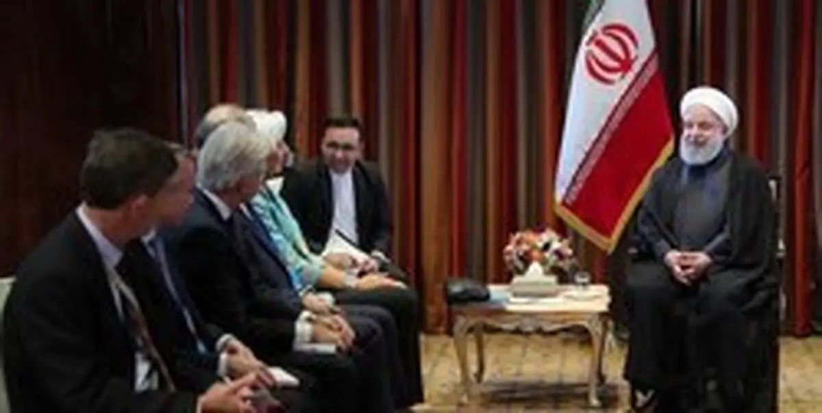 جزئیات دیدار روحانی با خانم لاگارد