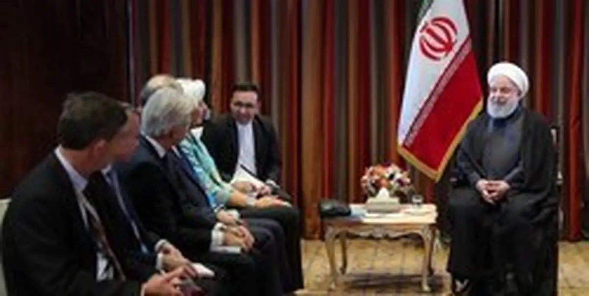 جزئیات دیدار روحانی با خانم لاگارد