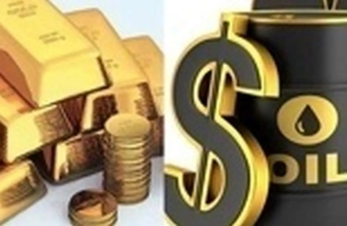 افزایش قیمت نفت و طلا در بازارهای جهانی
