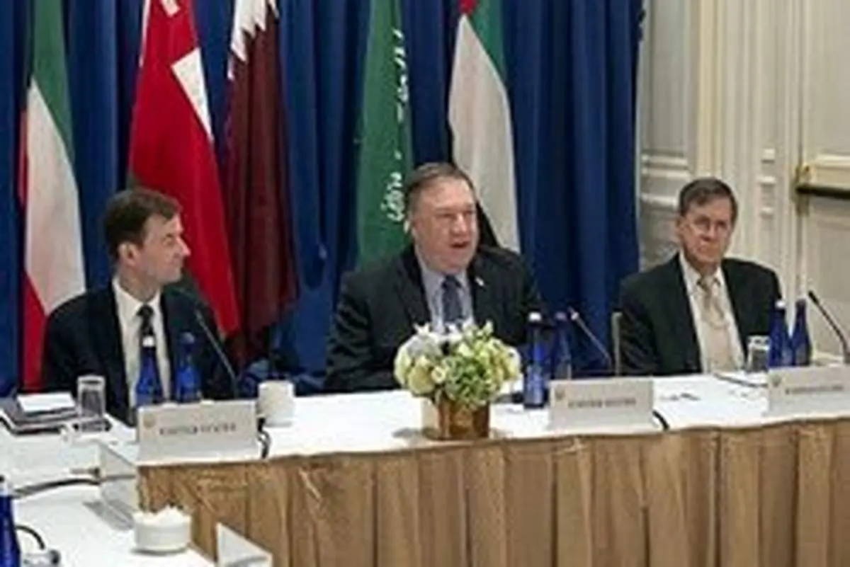 تأکید «پمپئو» بر نقش ناتو عربی در مقابله با ایران