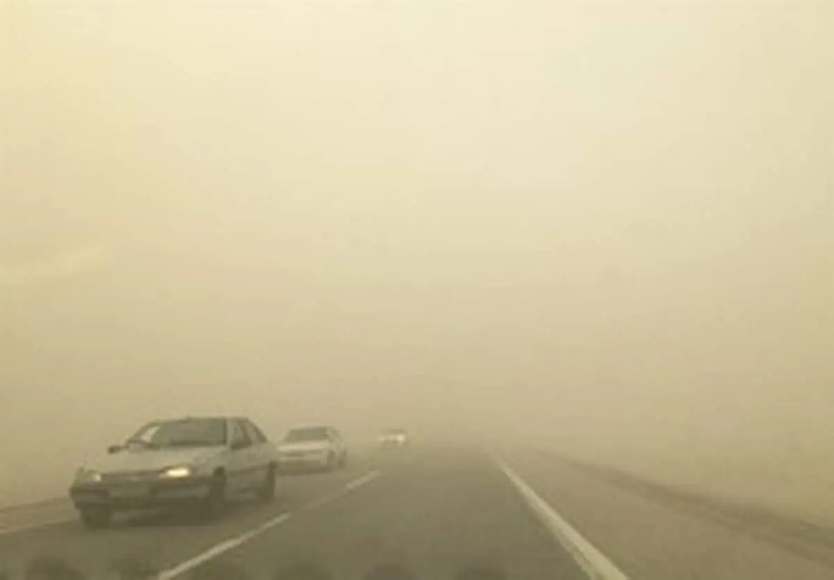 وزش باد نسبتاً شدید و گرد و خاک در سیستان