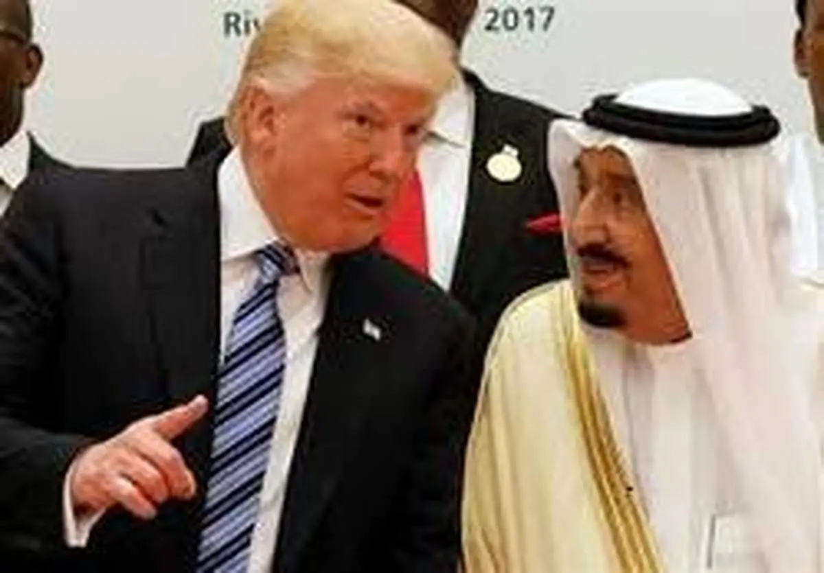 مذاکرات نفتی پادشاه عربستان و ترامپ