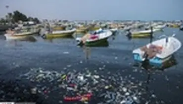 بندر تاریخی کُنگ در تسخیر زباله‎ها
