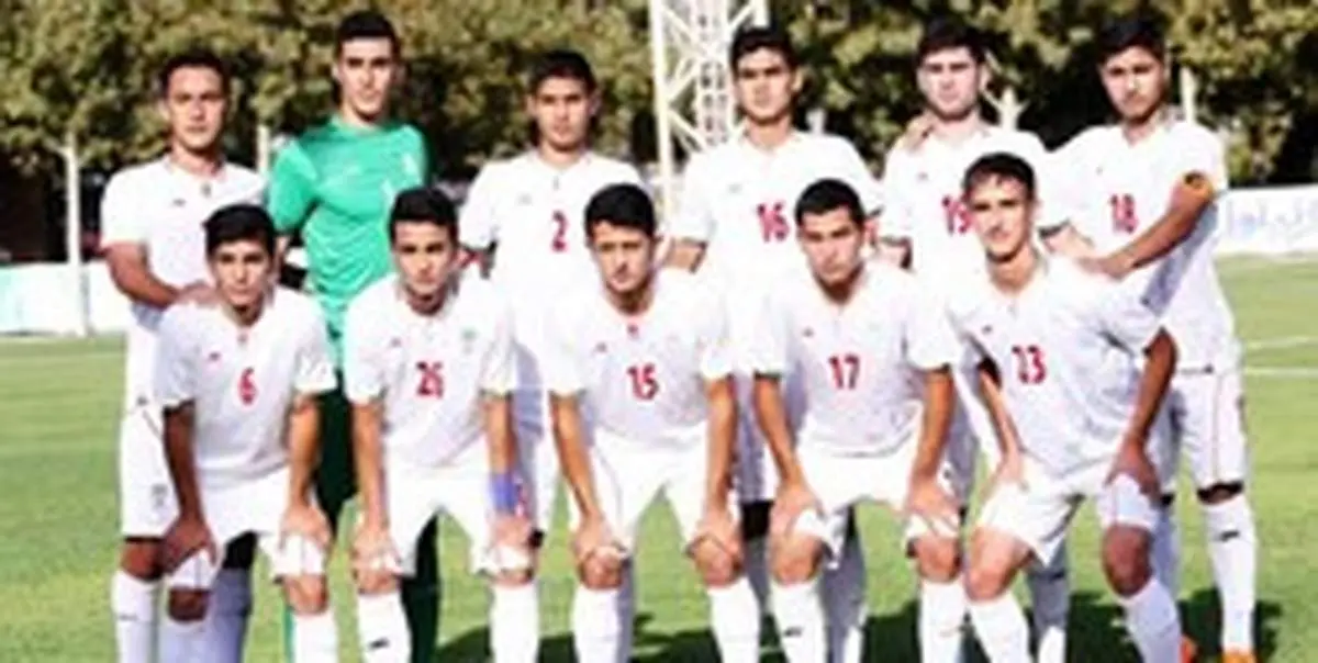 تیم فوتبال نوجوانان به ایران باز گشت
