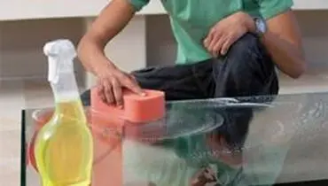 آشنایی با راه‌های از بین بردن خط و خش میز شیشه‌ای