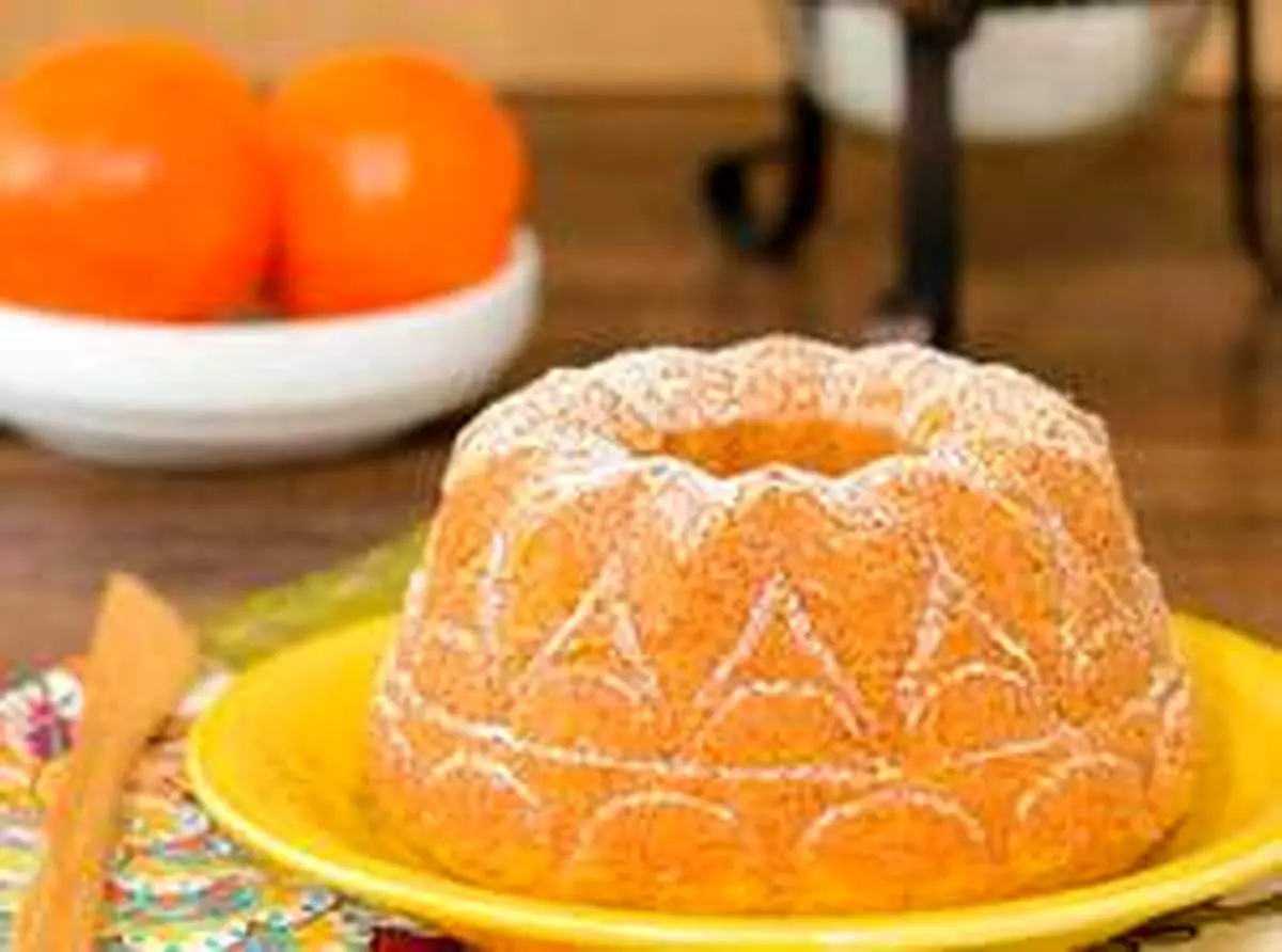 دستور تهیه کیک ماست نارنگی