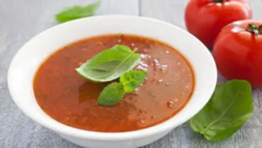 طرز تهیه سوپ گوجه فرنگی و ریحان مناسب فصل پاییز