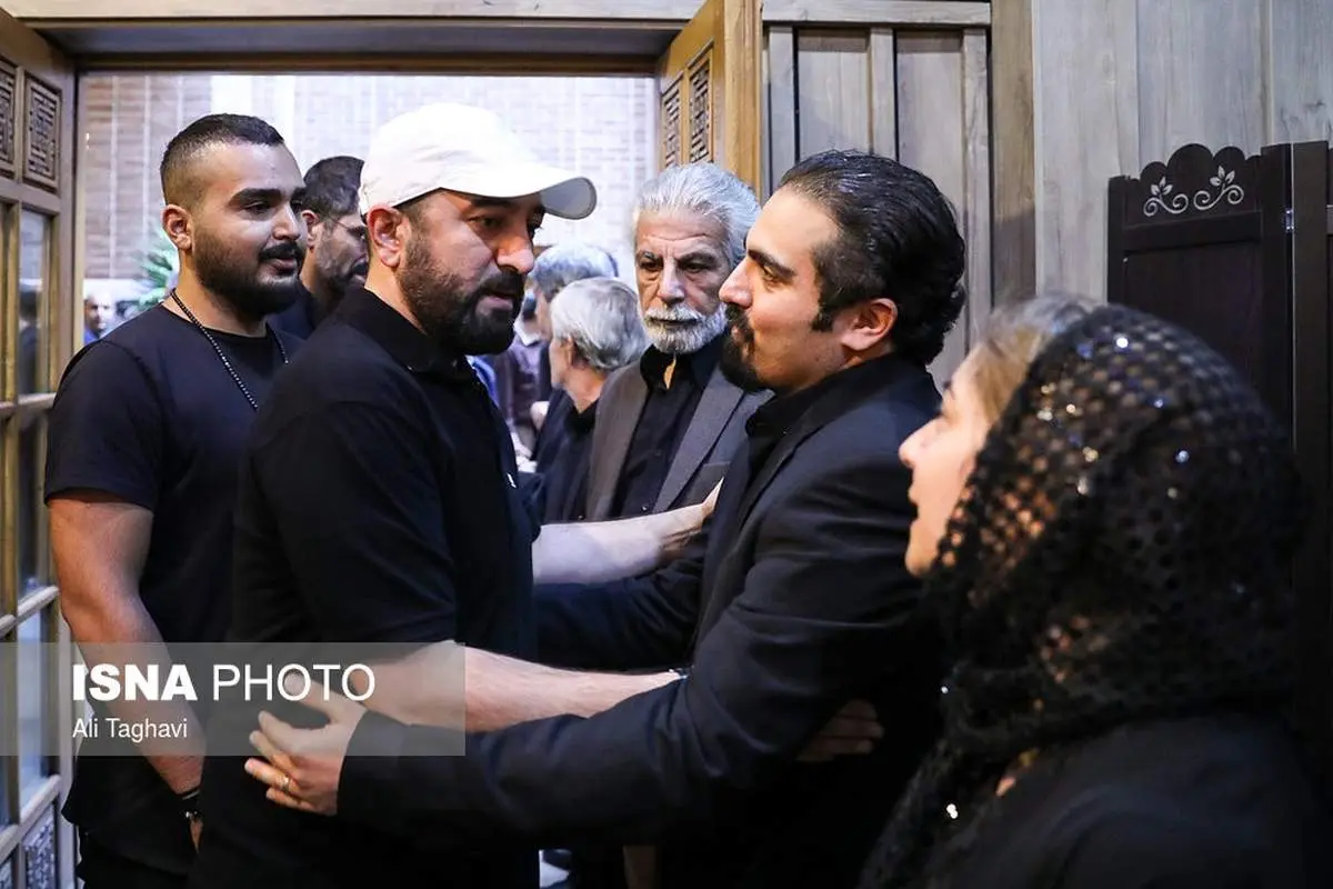 مجید صالحی در مراسم یادبود یدالله صمدی +عکس