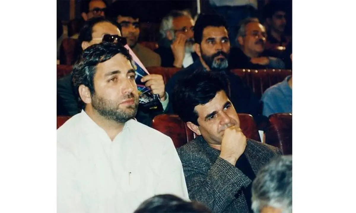 تصویری قدیمی از حاتمی‌ کیا و جعفر پناهی