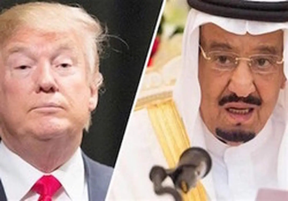 ترامپ: شاه عربستان بدون ما دو هفته دوام نمی‌آورد