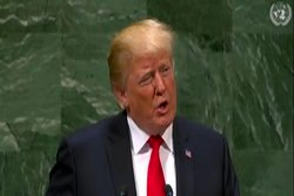 سخنان «ترامپ» در سازمان ملل آغاز شد