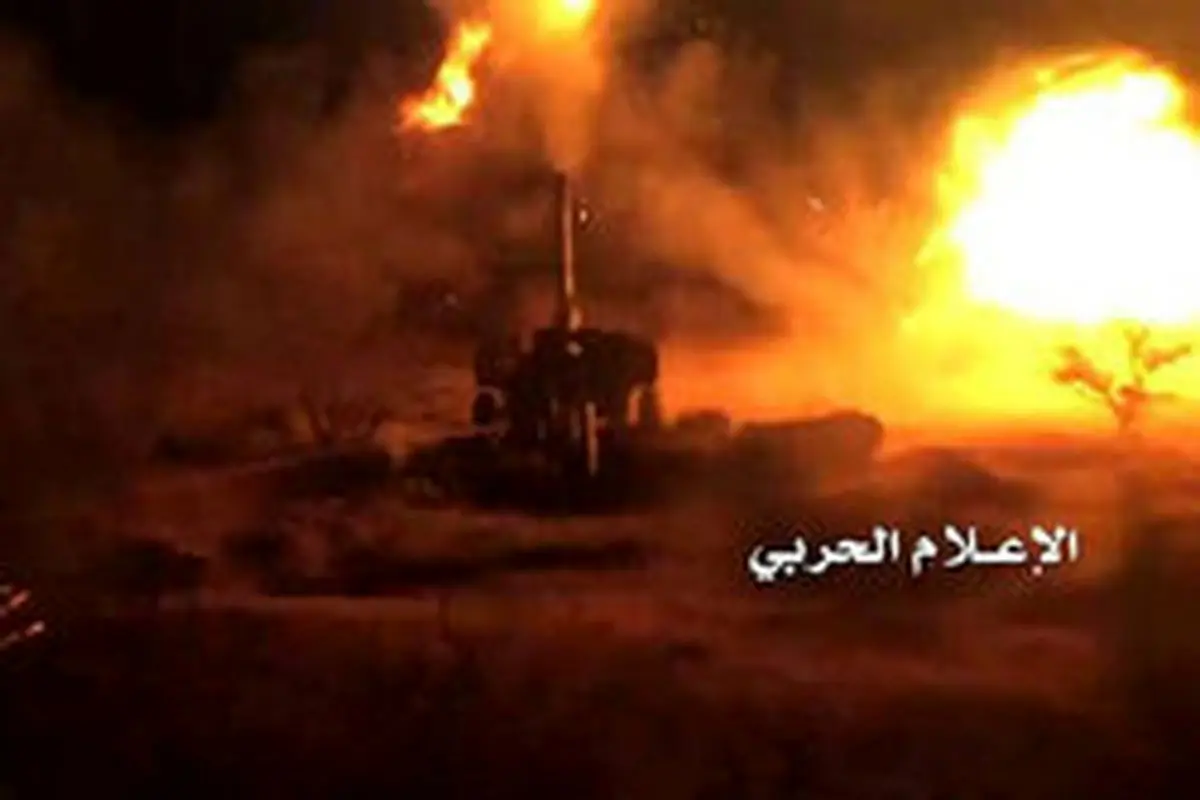 حملات توپخانه‌ای به مواضع نظامیان سعودی در جیزان