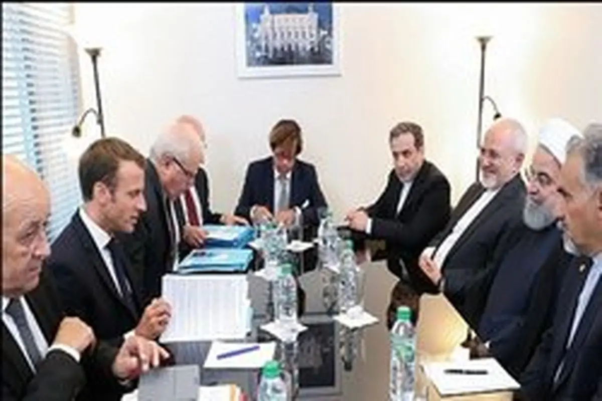 روسای جمهور ایران و فرانسه در نیویورک دیدار کردند