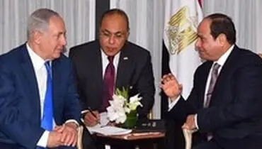 دیدار نتانیاهو و رئیس‌جمهور مصر در نیویورک