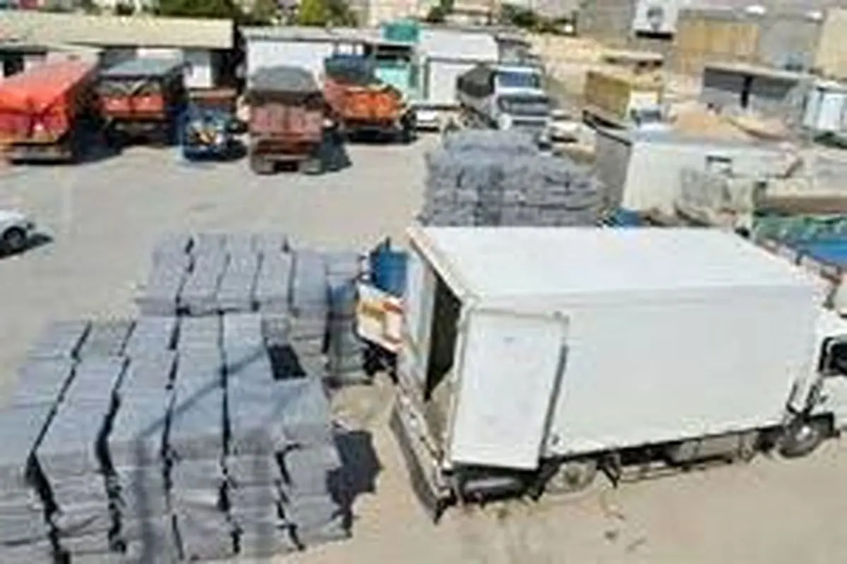 توقیف محموله ۶ میلیارد ریالی قاچاق در مرز مهران