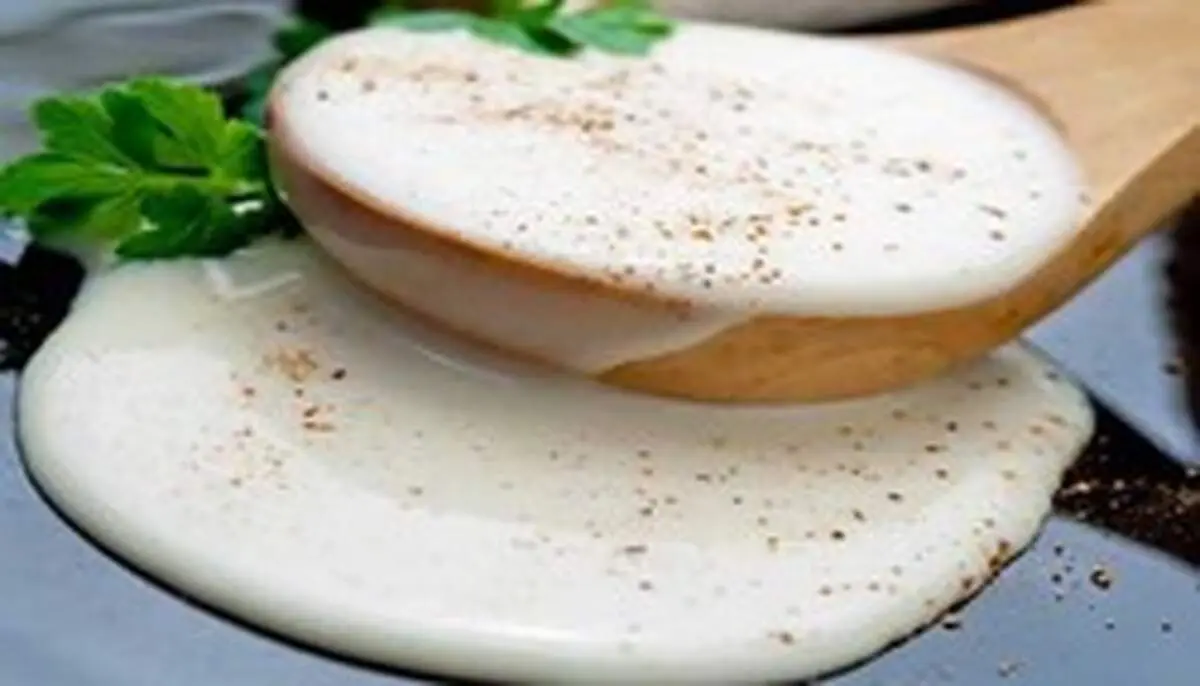 طرز تهیه سس بشامل بدون شیر