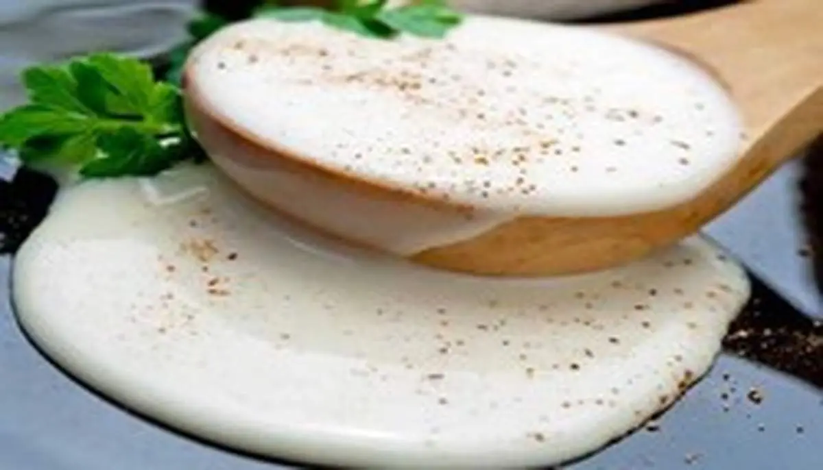 طرز تهیه سس بشامل بدون شیر