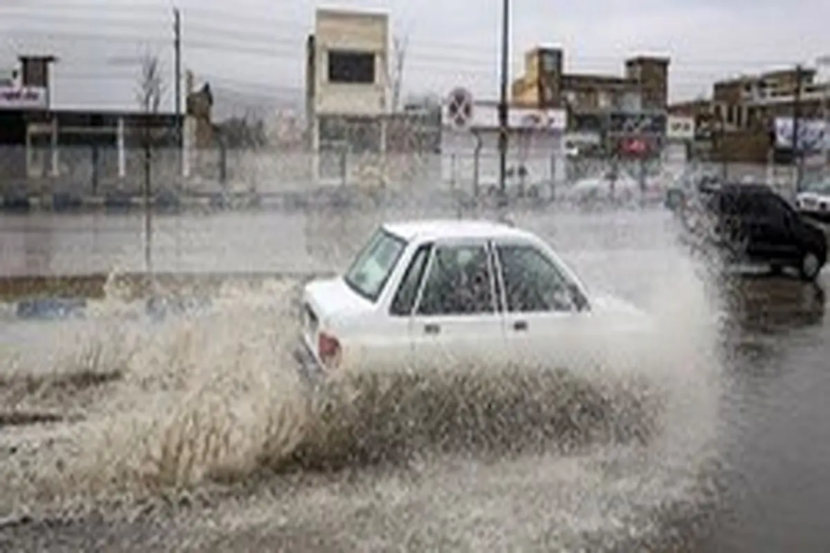 بارش سیل‌آسای باران در بیشتر شهرهای مازندران