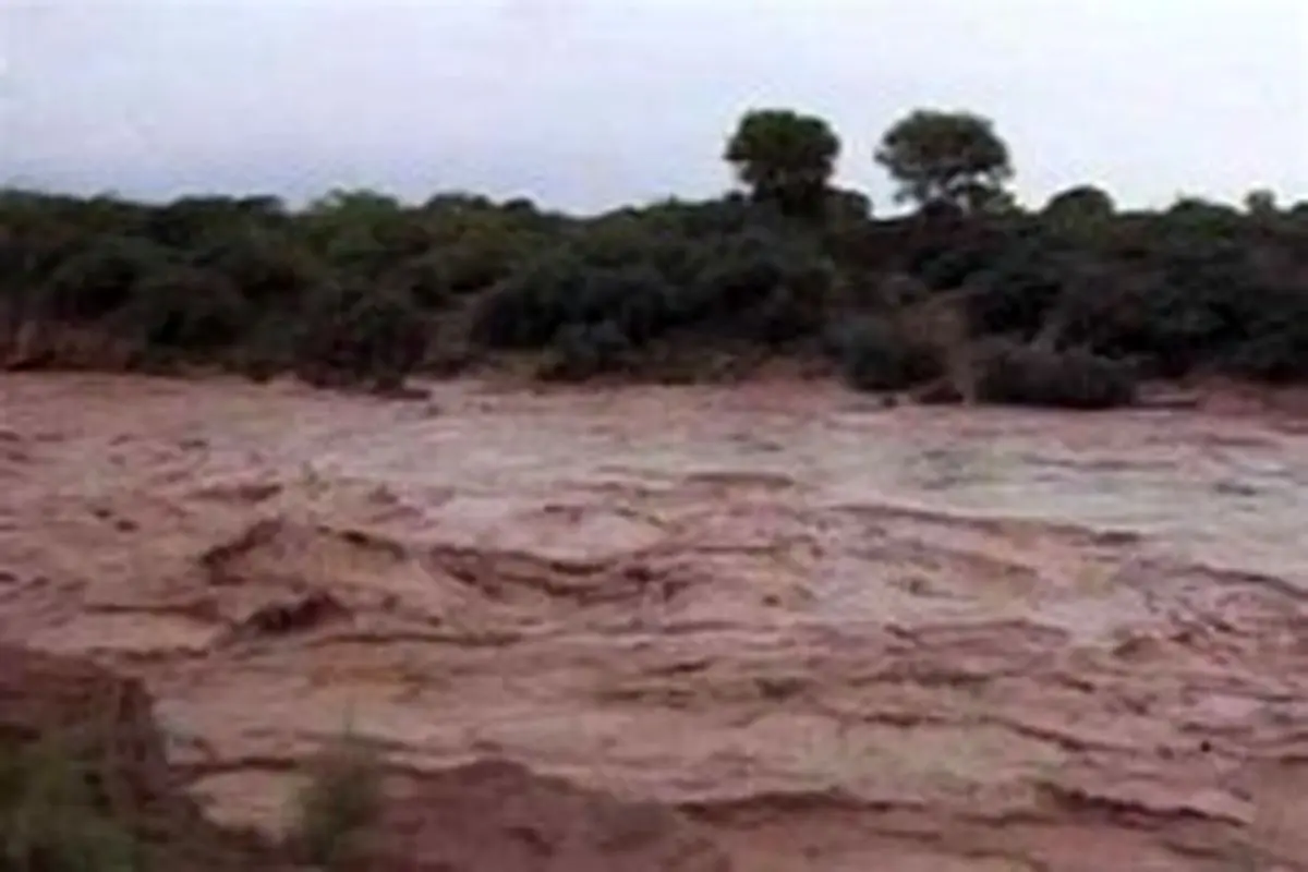 زیر آب رفتن چندین روستای غرب استان مازندران