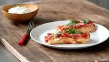 طرز تهیه انچیلادای لوبیا و پنیر