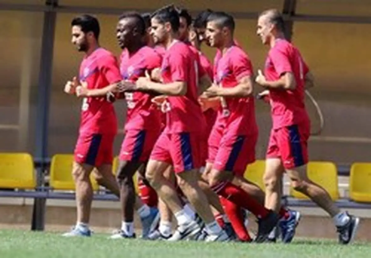 حاشیههای تمرین امروز پرسپولیسیها