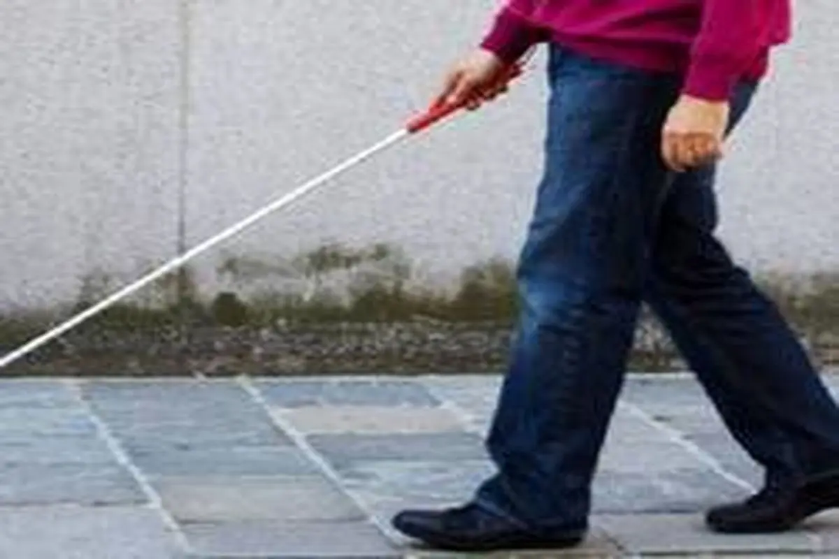 اختراع عصای مدرن و هوشمند برای نابینایان