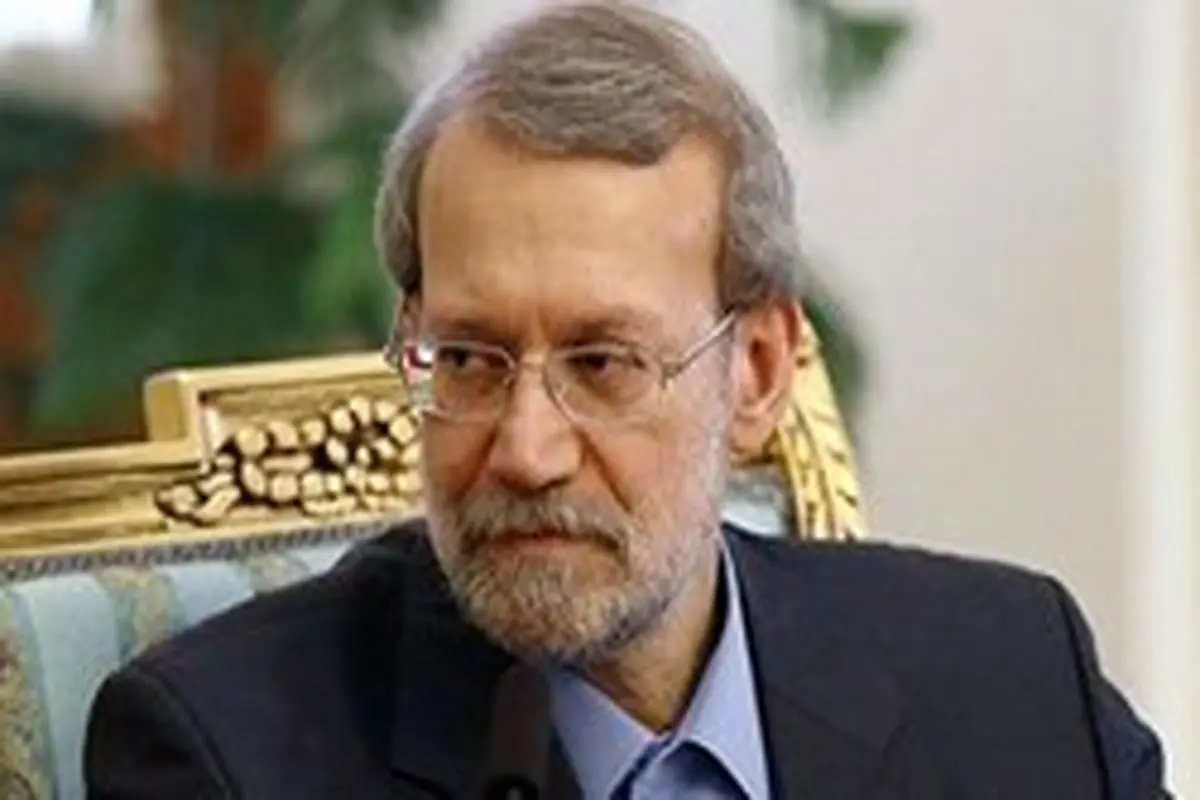 لاریجانی: آمریکا در پی تسلط اسرائیل بر منطقه است